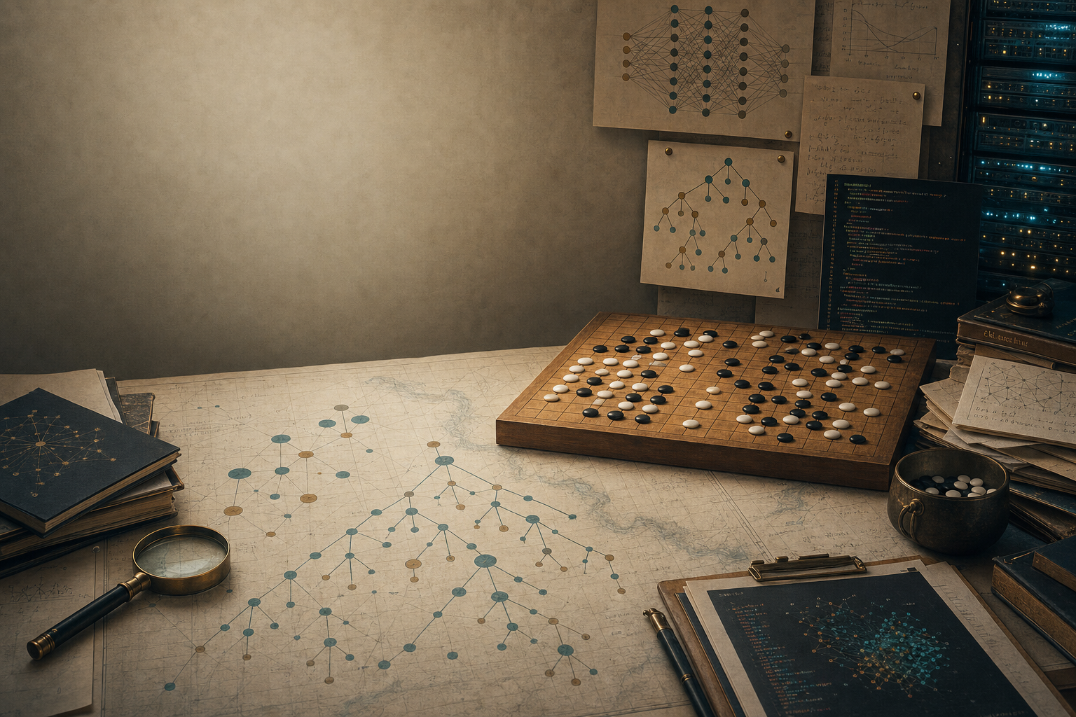 AI 自进化研究图景